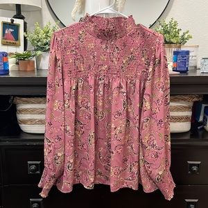 Pink Paisley Shirt